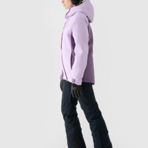 4F Kurtka narciarska membrana NeoDry 10000 damska - fioletowa