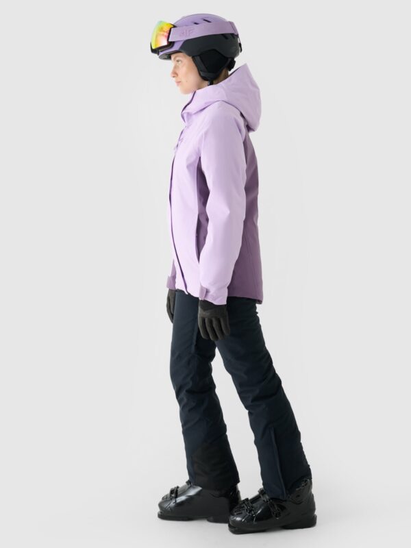 4F Kurtka narciarska membrana NeoDry 10000 damska - fioletowa