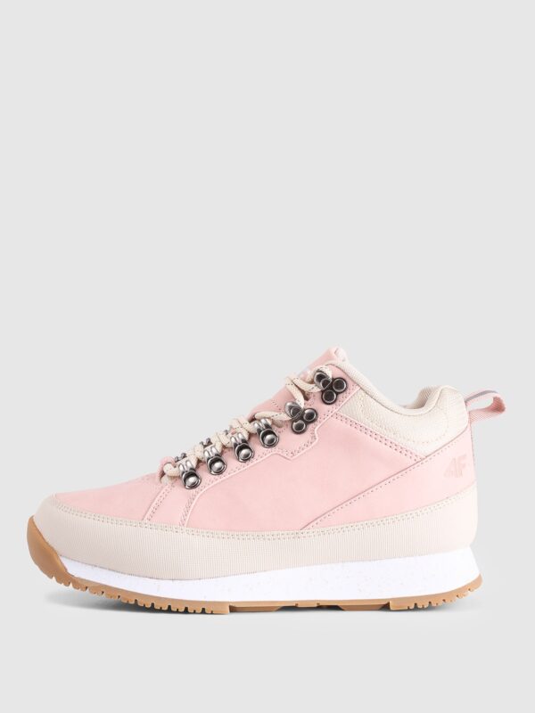 4F Buty przejściowe dziewczęce - różowe