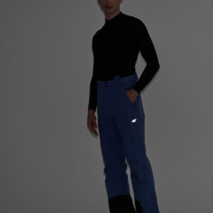 4F Spodnie narciarskie z szelkami membrana 5000 męskie - granatowe