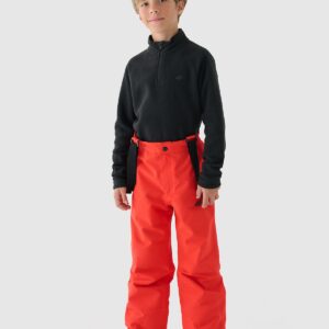 4F Bielizna termiczna polarowa (góra) chłopięca - czarna 122/128 (6-8 lat)