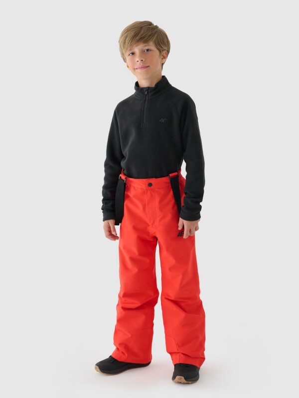 4F Bielizna termiczna polarowa (góra) chłopięca - czarna 122/128 (6-8 lat)