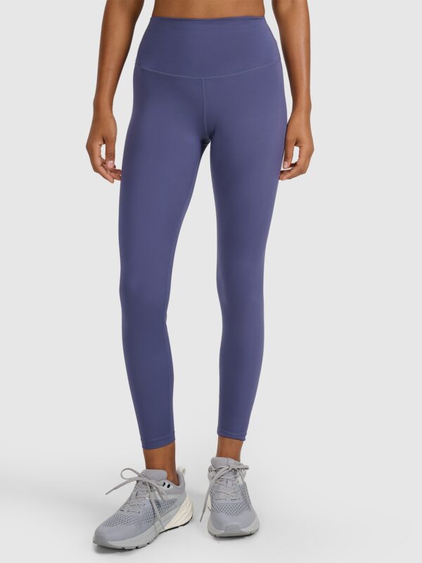 4F Legginsy treningowe szybkoschnące damskie - granatowe