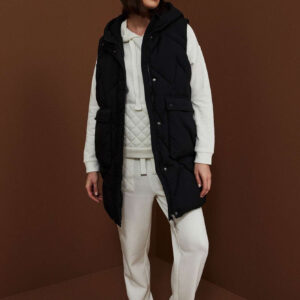 Kurtka z odpinanymi rękawami czarna