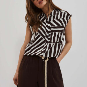 cf6604394604692d0e5c6861f3ed51a5a265c5ab Koszula z geometrycznym wzorem perłowa