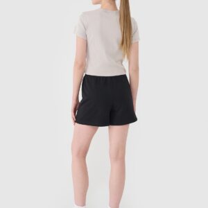 4F Spodenki dresowe damskie - czarne