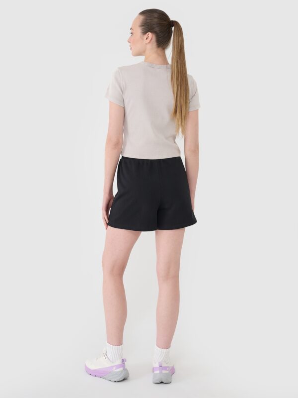 4F Spodenki dresowe damskie - czarne