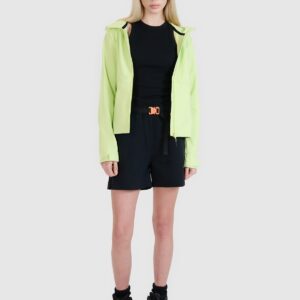 4F Kurtka softshell wiatroodporna membrana 5000 damska - zielona