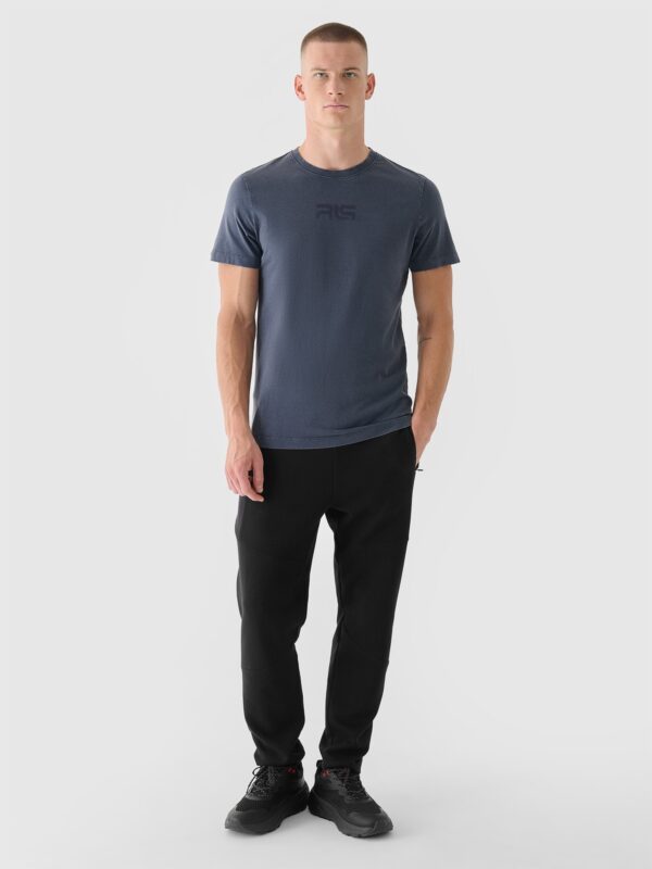 4F T-shirt regular męski 4F x Robert Lewandowski - szary