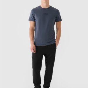 4F T-shirt regular męski 4F x Robert Lewandowski - szary