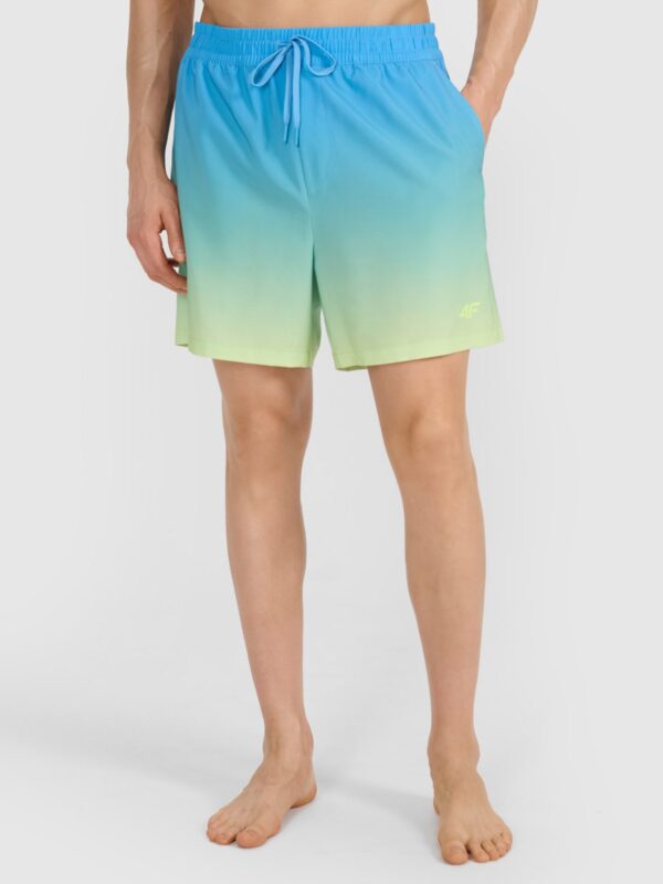 d25466355f8de4bb448c1573dd62f0b4f3de8af3 4F Spodenki plażowe męskie - niebieskie