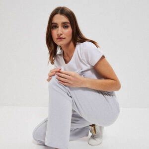 d2be903d2b9d6ccb4863c89bf9a56cc5036b70ac Spodnie dresowe z wiązaniem szare