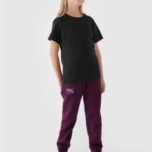 4F T-shirt gładki (2-pack) dziecięcy - multikolor 158/164 (12-14 lat)