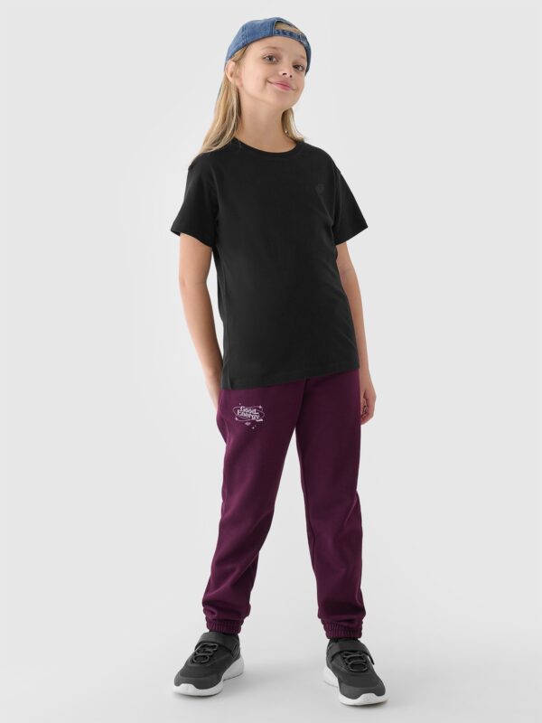 d3d62a784f95041dbc0b7a0c57c682afdfd271a2 4F T-shirt gładki (2-pack) dziecięcy - multikolor 158/164 (12-14 lat)