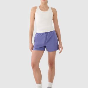 4F Crop-top treningowy szybkoschnący damski - biały