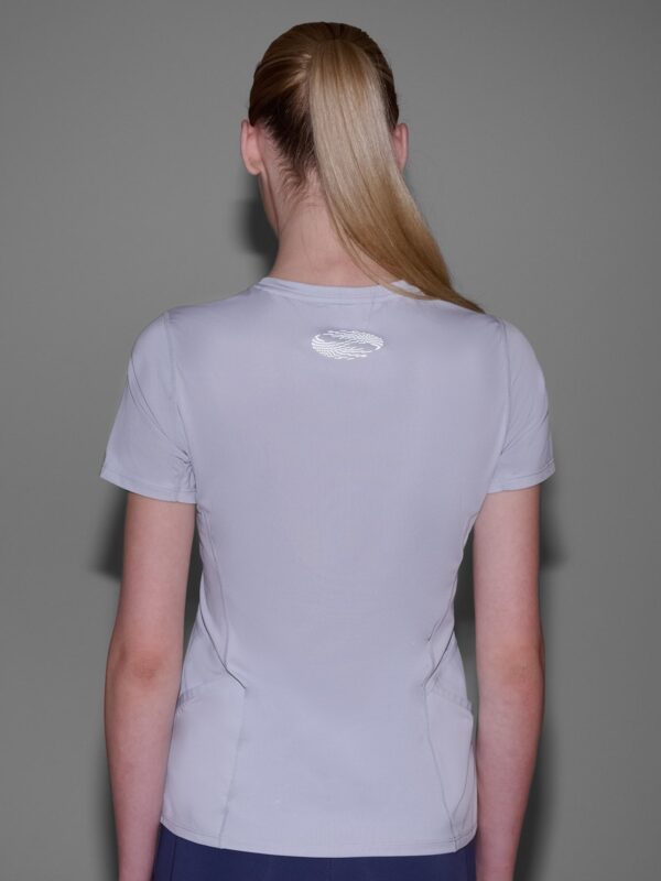 d6595728a26f0fd082f6065a69aff9e21ae463c6 4F Koszulka do biegania w terenie regular damska - szara