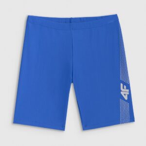 4F Kąpielówki chłopięce - niebieskie 122/128 (6-8 lat)