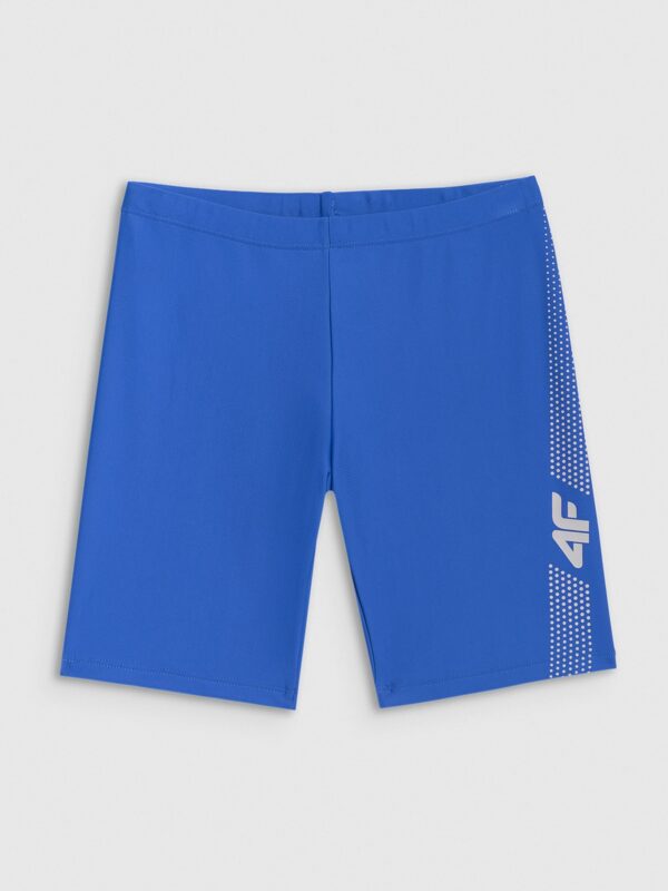 4F Kąpielówki chłopięce - niebieskie 122/128 (6-8 lat)