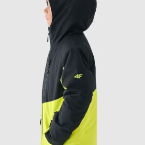 4F Kurtka narciarska membrana 10000 chłopięca - zielona 128 (7-8 lat)