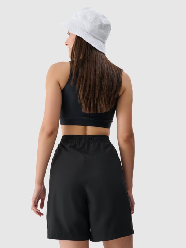 da174bf9462fab38fefc4317a8670bf762eff36e 4F Spodenki plażowe damskie - czarne