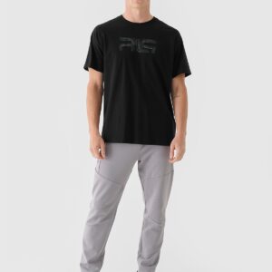 4F T-shirt oversize męski 4F x Robert Lewandowski - czarny