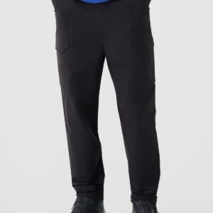 4F Spodnie casualowe męskie - czarne