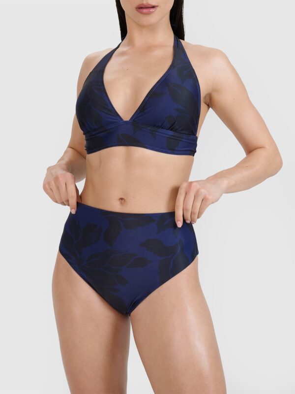 4F Dół od bikini damski - fioletowy