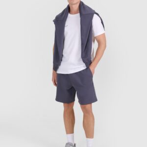 4F T-shirt regular z nadrukiem męski - biały