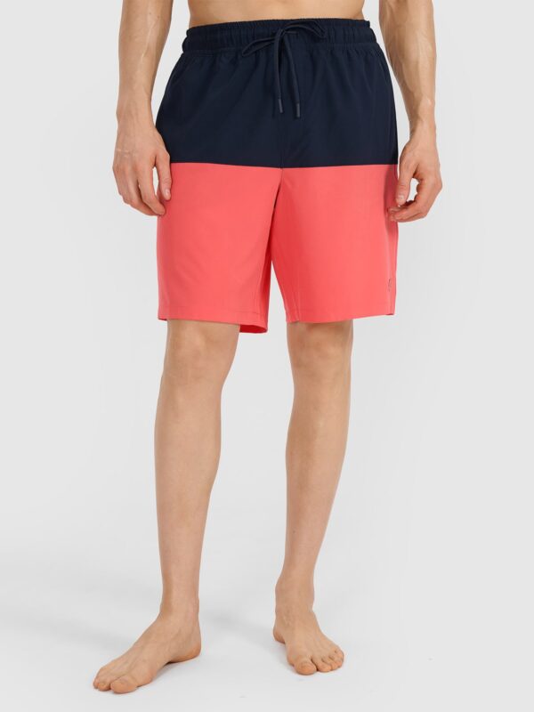 4F Spodenki plażowe męskie - czerwone