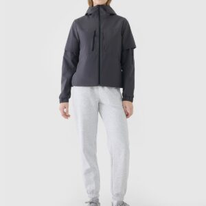 4F Kurtka przejściowa z membraną 5000 damska - szara