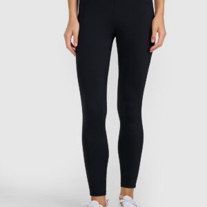 4F Legginsy dzianinowe damskie - czarne