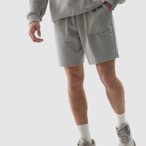 4F Spodenki dresowe męskie - szare