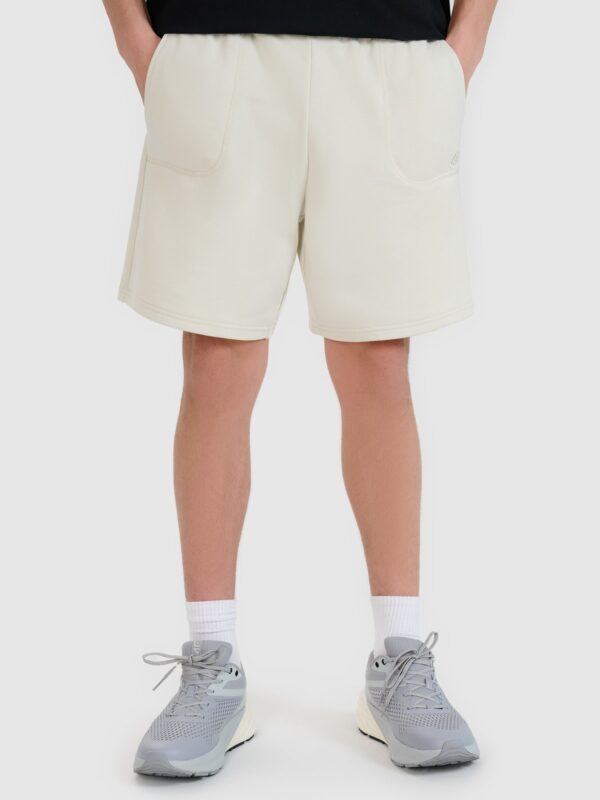 dfba29fad0b1f97bc2ed60e16d03025c56b3e8fd 4F Spodenki dresowe uniseks - beżowe