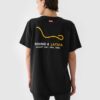 4F T-shirt z nadrukiem uniseks 4F x Drift Masters - czarny