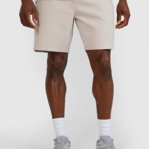 4F Spodenki dresowe męskie - beżowe