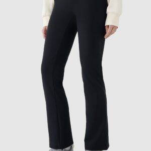 4F Spodnie treningowe szybkoschnące damskie - czarne