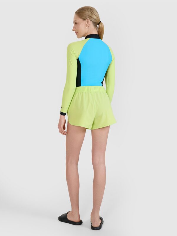 4F Spodenki plażowe damskie - zielone