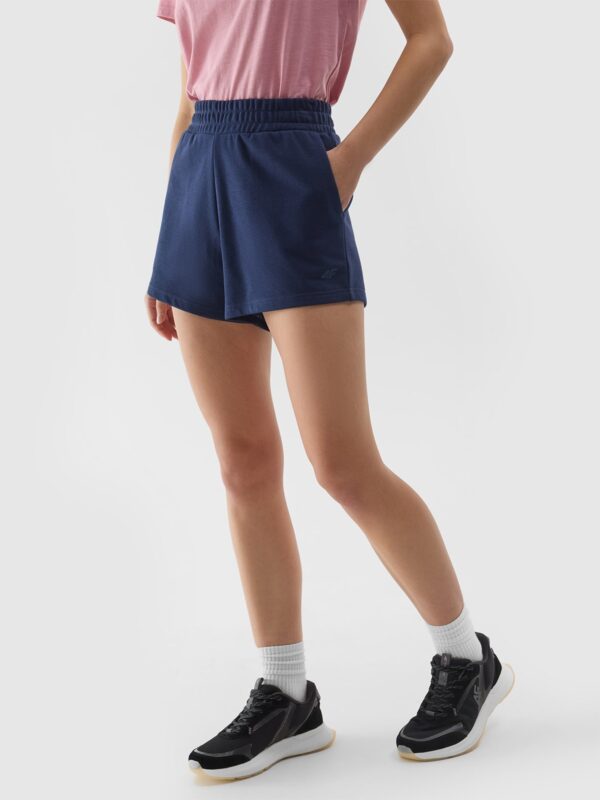 4F Spodenki dresowe damskie - granatowe