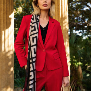 e389beaab230114bf218e25efc6ee6c92f86b8fb Krótka marynarka czerwona