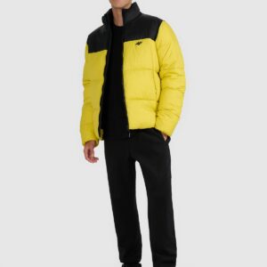 4F Kurtka puchowa z wypełnieniem syntetycznym męska - zielona