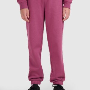 4F Spodnie dresowe joggery dziewczęce - fioletowe 128 (7-8 lat)