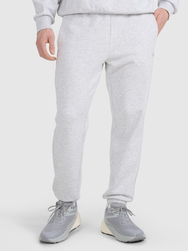 4F Spodnie dresowe joggery uniseks - szare