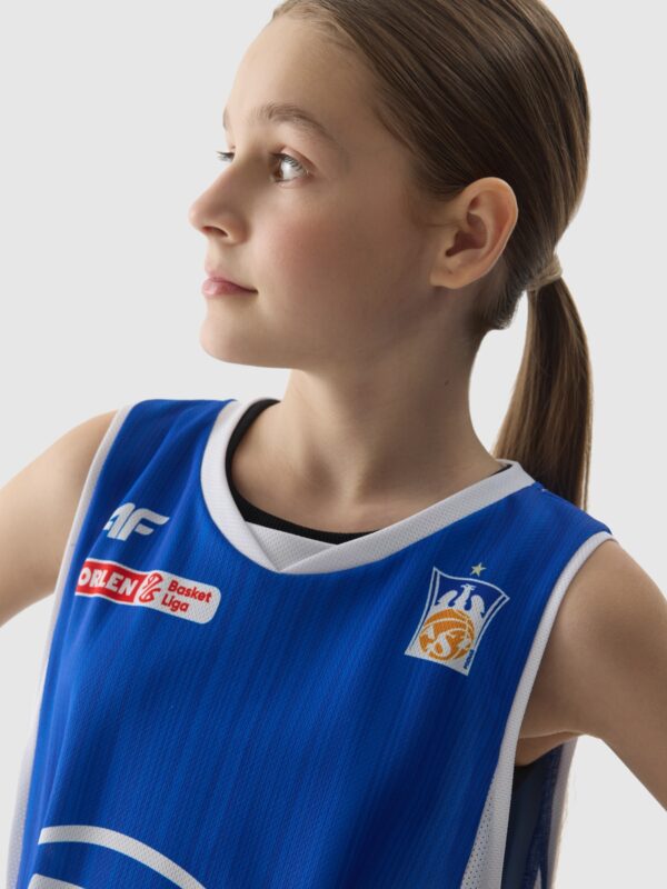 4F Tank top replika wyjazdowy z sezonu 2023/24 dziecięcy 4F Enea AZS Politechnika Poznań - multikolor 122/128 (6-8 lat)