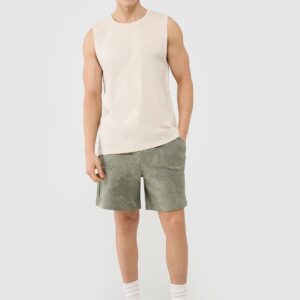 4F Tank top oversize męski - beżowy