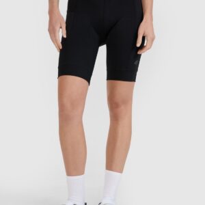 4F Legginsy kolarki rowerowe z żelową wkładką damskie - czarne