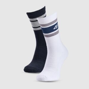 4F Skarpety casual za kostkę (2-pack) damskie - multikolor