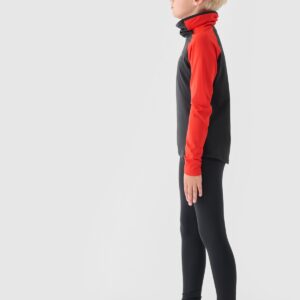 4F Bielizna termiczna ocieplana (góra) dziecięca - czarna 122/128 (6-8 lat)