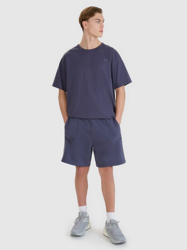 ec372ac48f9c34b4e3f748ae888b5f4aab27a051 4F Spodenki dresowe uniseks - szare