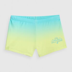 4F Kąpielówki chłopięce - turkusowe 158/164 (12-14 lat)