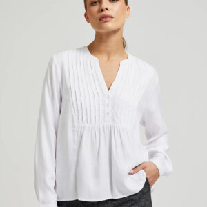 ee307005e440139a85fd2015d0bd7ebb1ef6676b Koszula z długimi rękawami biała